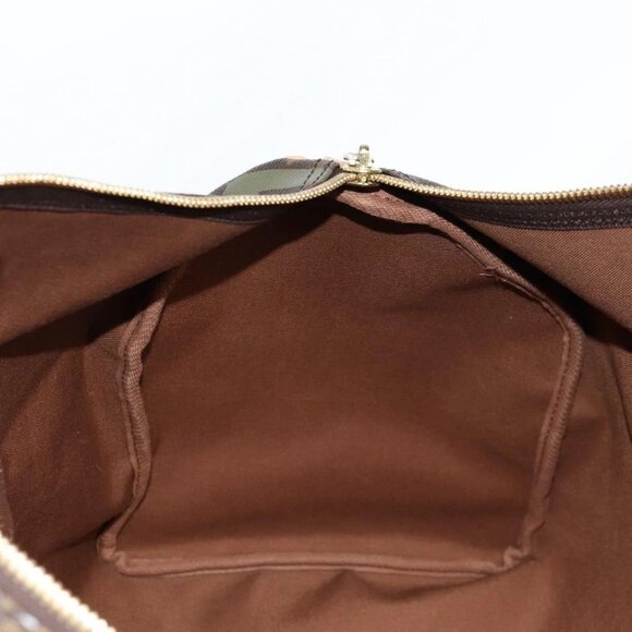 LOUIS VUITTON Monogram Graffiti Keepall 50 Boston Bag Khaki M92196 Auth 115621AM - Picture 13 of 16